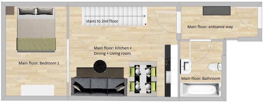 プラハKent Ridge Loft, Sokolskaアパートメント エクステリア 写真